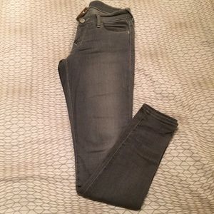 True Religion Gray Skinny Jeans