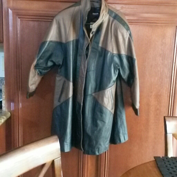 Leather jackt