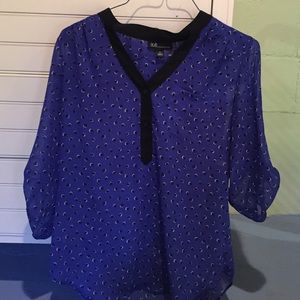 black & blue AGB blouse