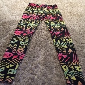 Charlotte Russe patterned leggings