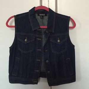 denim vest