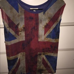 Flag tank top