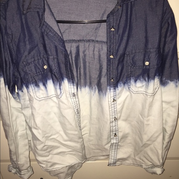 Jean ombré button down - Picture 1 of 1
