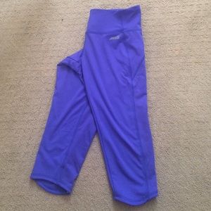 Avia purple crop workout pants.