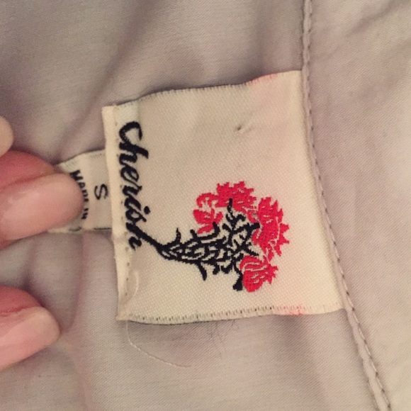 Grey/silver blouse - Picture 2 of 2