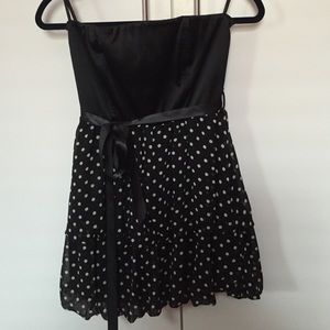 Strapless dress shirt