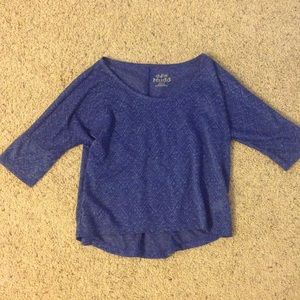 Shirt, quarter sleeve