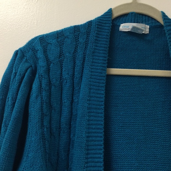 Vintage Knit Cardigan Sweater - Picture 2 of 4