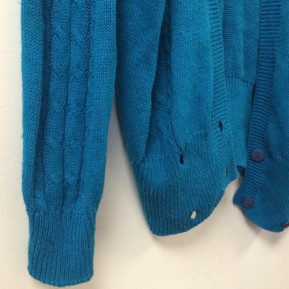 Vintage Knit Cardigan Sweater - Picture 4 of 4