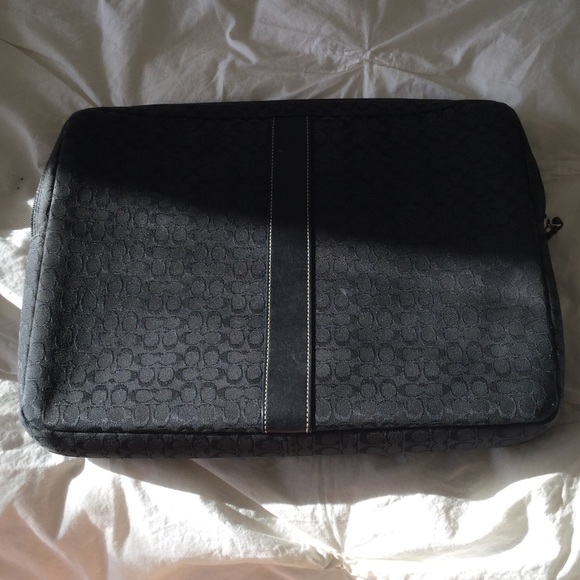 Coach laptop case