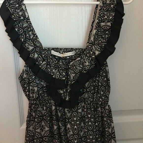 Black & White Susana Monaco Dress View 2