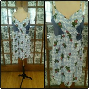 Eloise by Anthropologie houndstooth wrap dress