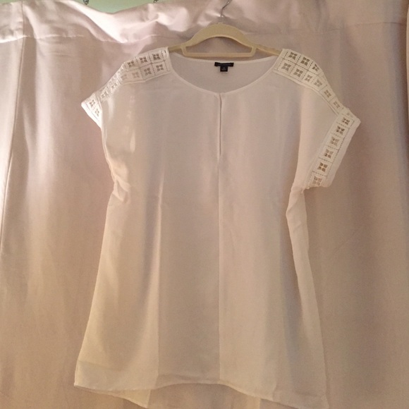 Ann Taylor white blouse