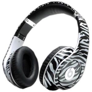 Beats by Dre zebra