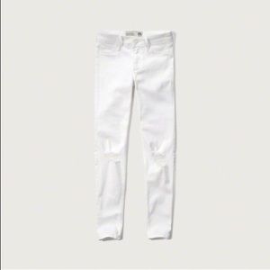 Abercrombie high waisted skinny jean