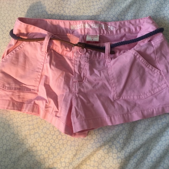 Pink shorts from Target