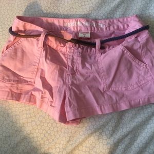 Pink shorts from Target