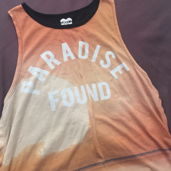 "Paradise Found" shirt from zumiez