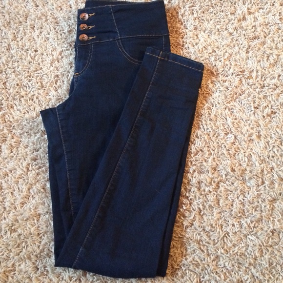 Skinny dark wash jeans