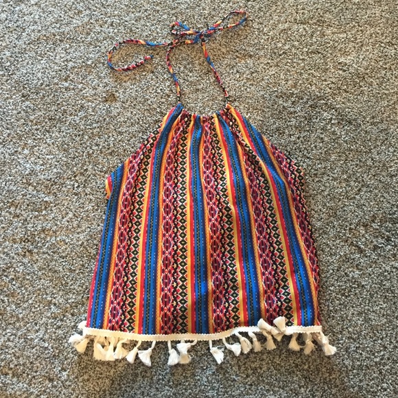 Pacsun LA Hearts tribal halter
