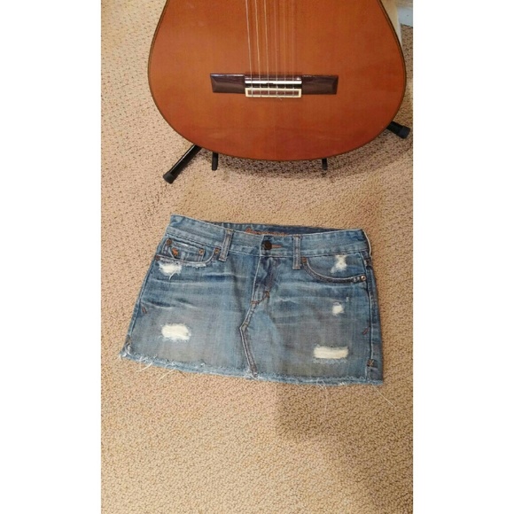 Abercrombie and Fitch jean skirt