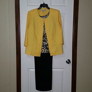 3 piece pant suit