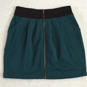 Teal skirt