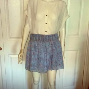 Adorable spring mini skirt
