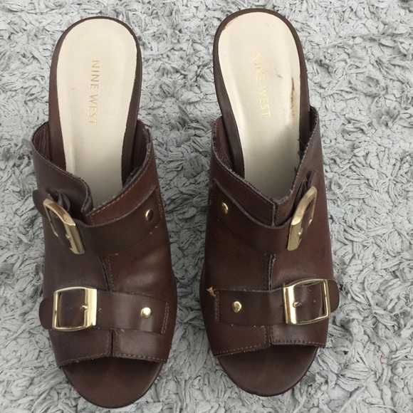 Nine West Mules size 8
