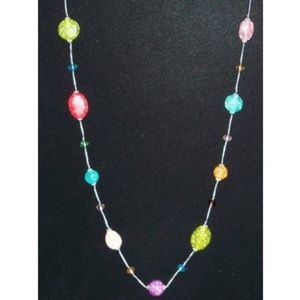 Premier Designs Jelly Bean necklace, like new