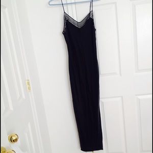 Dark gray Victoria Secret Night gown! 100% Silk!