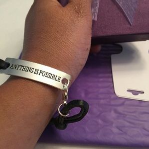 Anything is possible Affirmation Bracelet