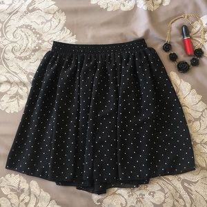 American Apparel Skater Style Chiffon Miniskirt