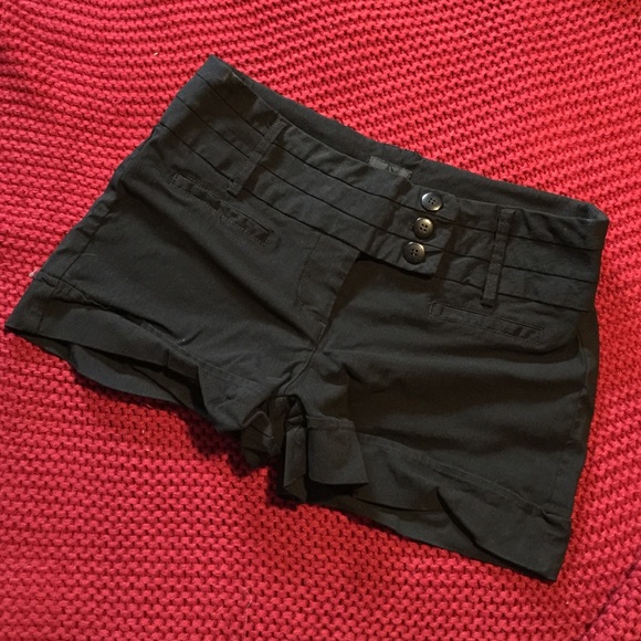 Black Dress Shorts -- Size 9