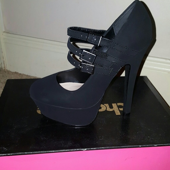 Black Platform Heels