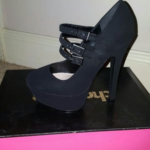 Black Platform Heels