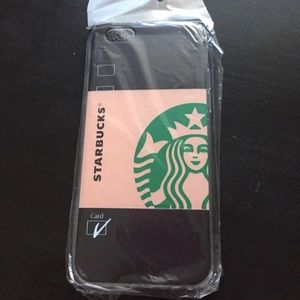 Black Starbucks Hard Case iPhone 6/6S New
