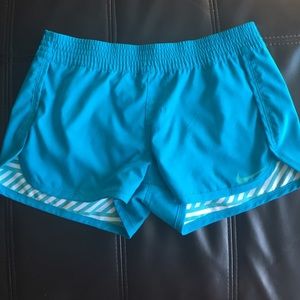 Reversible blue Nike shorts