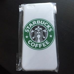 Starbucks Logo iPhone 6/6S Hard Case Coffee