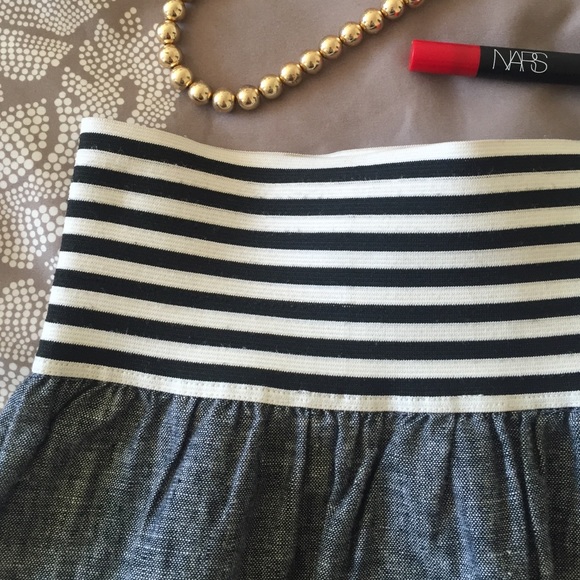 High Waisted Skater Style Miniskirt - Picture 2 of 3