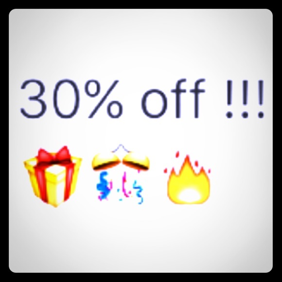 30% bundles of 2 or more!!!
