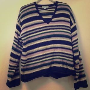 Vintage Knit Stripe Sweater