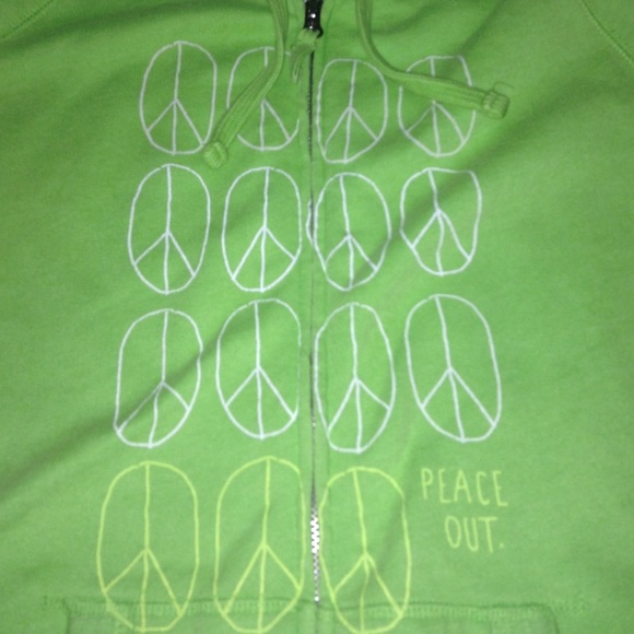green peace jacket