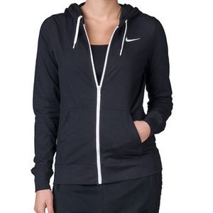 Nike Full Zip Jersey Hoodie