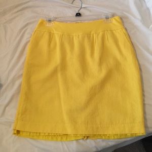 Yellow skirt