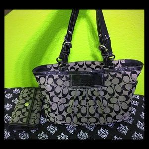 LOWEST! Coach purse & wallet
