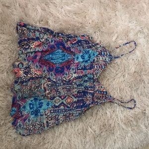 Patterned tank top