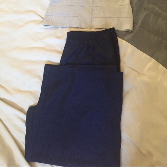 Navy blue coulette