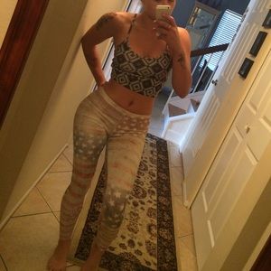 American Flag leggings