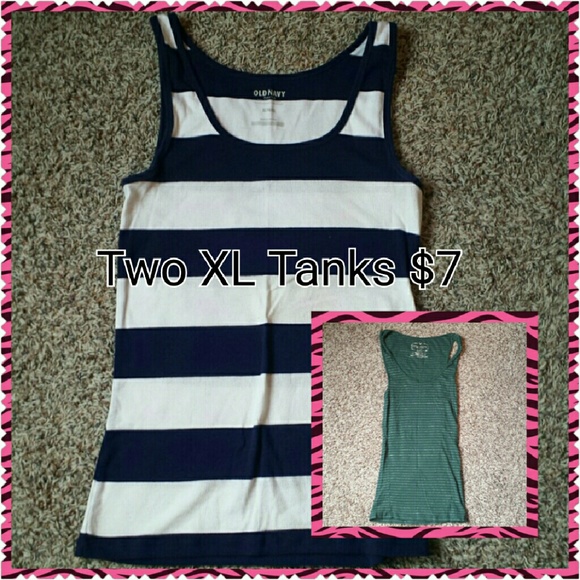 Two Size XL Tank Tops $7
